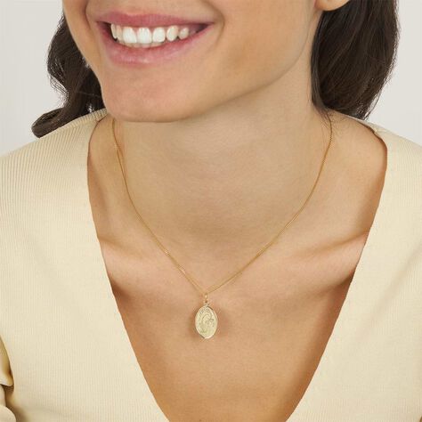 Pendente Holy Oro Giallo - Ciondoli con Incisione Unisex | Stroili