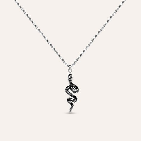 Collana Man Code Acciaio Cristallo - Collane Uomo | Stroili