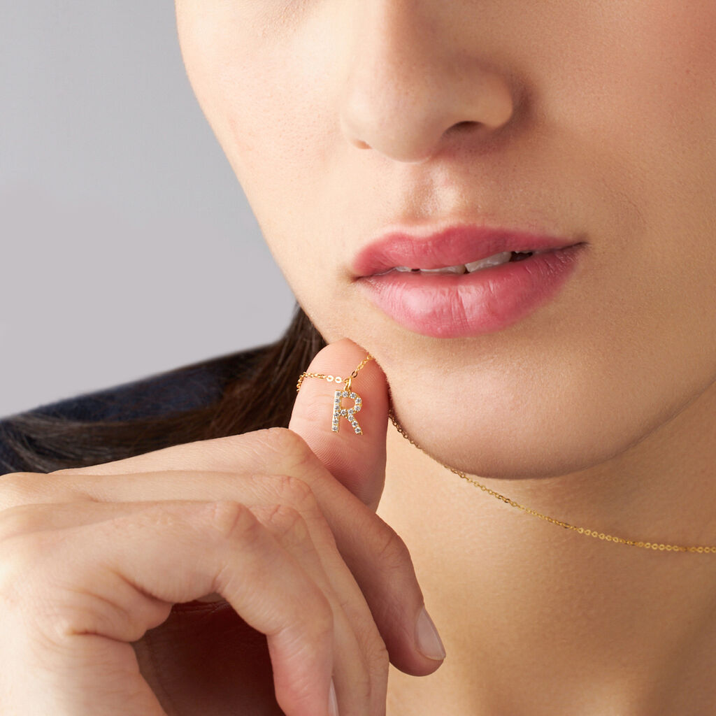 Collana Claire Oro Giallo Cubic Zirconia - Collane Donna | Stroili