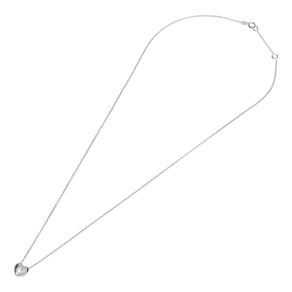 Collana Sophia Oro Bianco Diamante - Collane Donna | Stroili