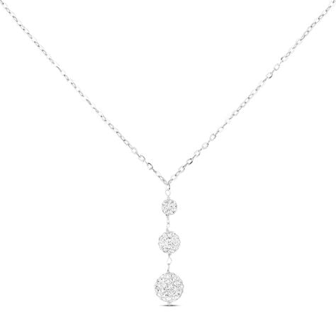 Collana Crystal Gold Oro Bianco Cristallo - Collane Donna | Stroili