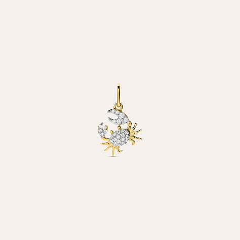 Pendente Poème Oro Giallo Cubic Zirconia - Ciondoli Donna | Stroili
