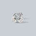 Orecchini Lobo Punto Luce Diamade Oro Bianco Diamante Lab-Grown - Orecchini a Lobo Donna | Stroili