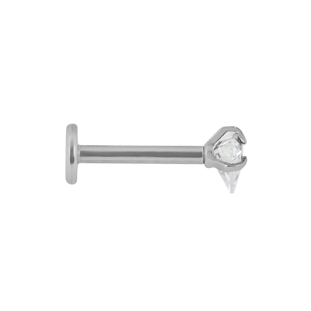 Piercing Orecchio Tragus Helix Conch Lady Code Acciaio Cristallo - Piercing Orecchio Donna | Stroili