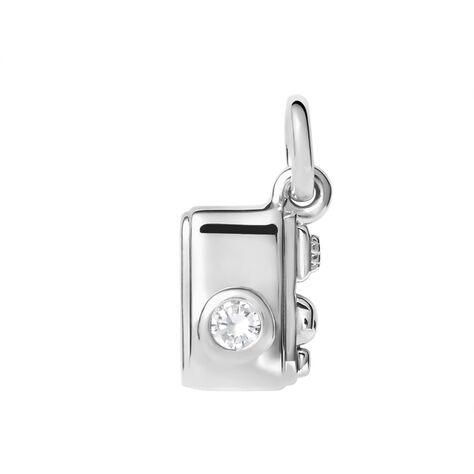 Pendente Love Beats Argento Rodiato Cubic Zirconia - Ciondoli Donna | Stroili