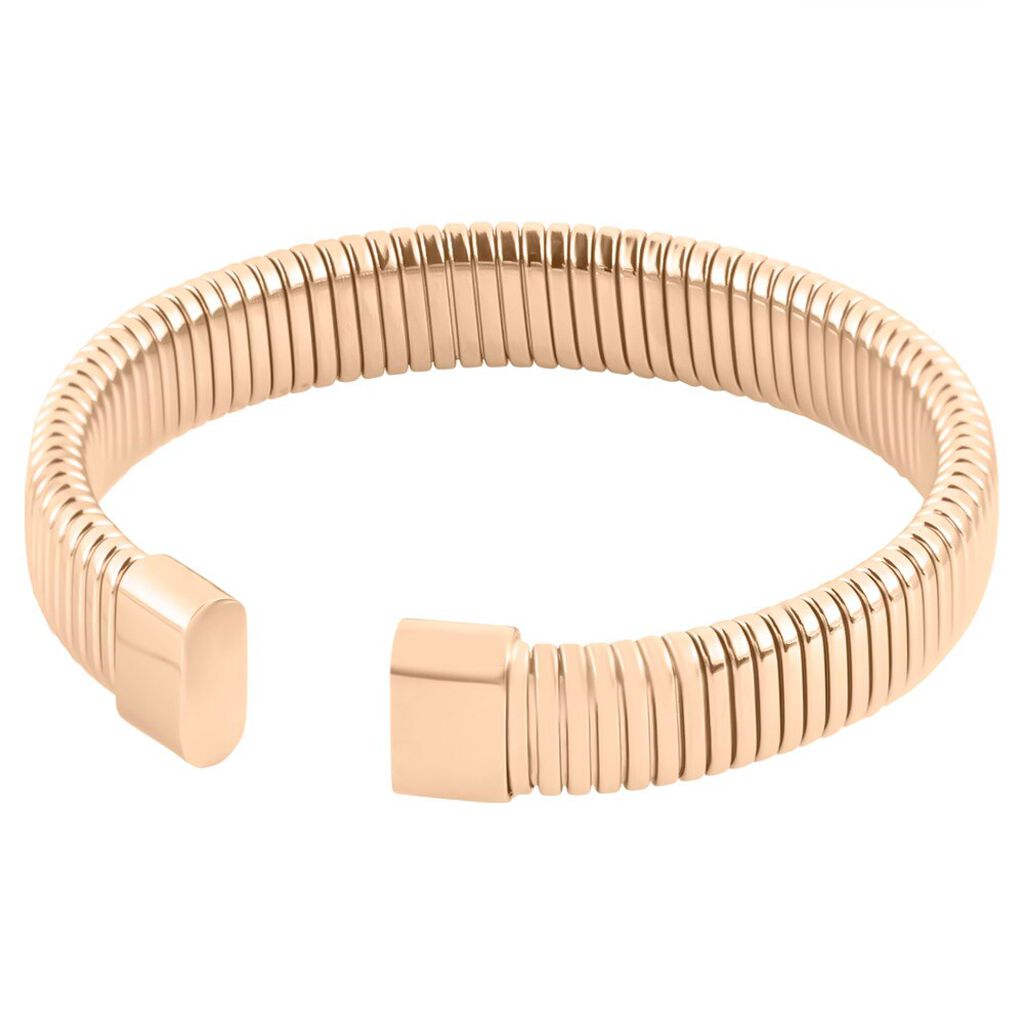 Bangle Lady Code Acciaio Rosa - Bracciali Rigidi Donna | Stroili