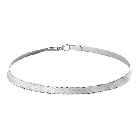 Bracciale Catena Colette Oro Bianco - Bracciali Donna | Stroili