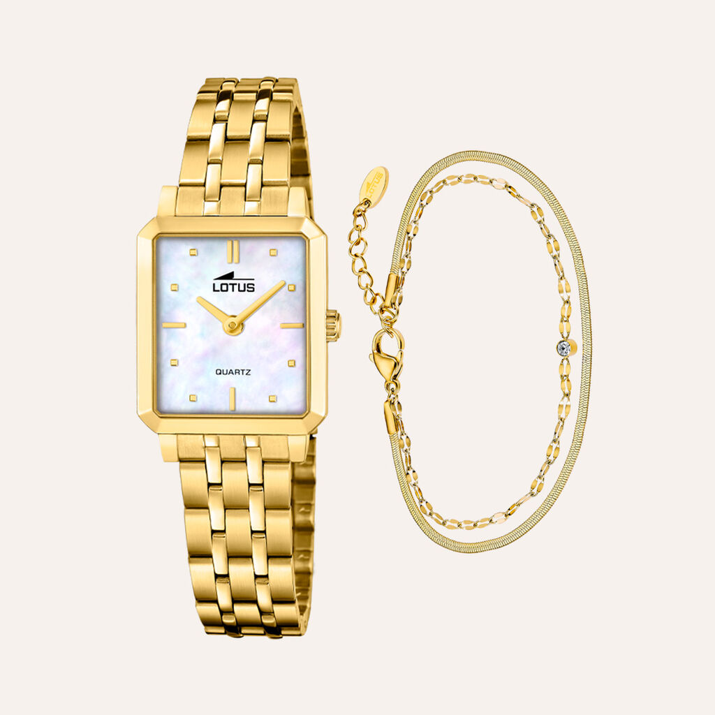 Set Orologio Al Quarzo Lotus Together 19009/1