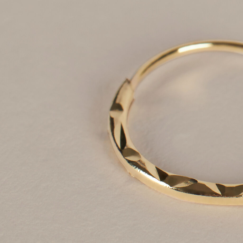 Orecchini A Cerchio Toujours Oro Bianco