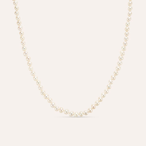 Collana L'homme Or Oro Giallo Perla D'Acqua Dolce - Collane Uomo | Stroili