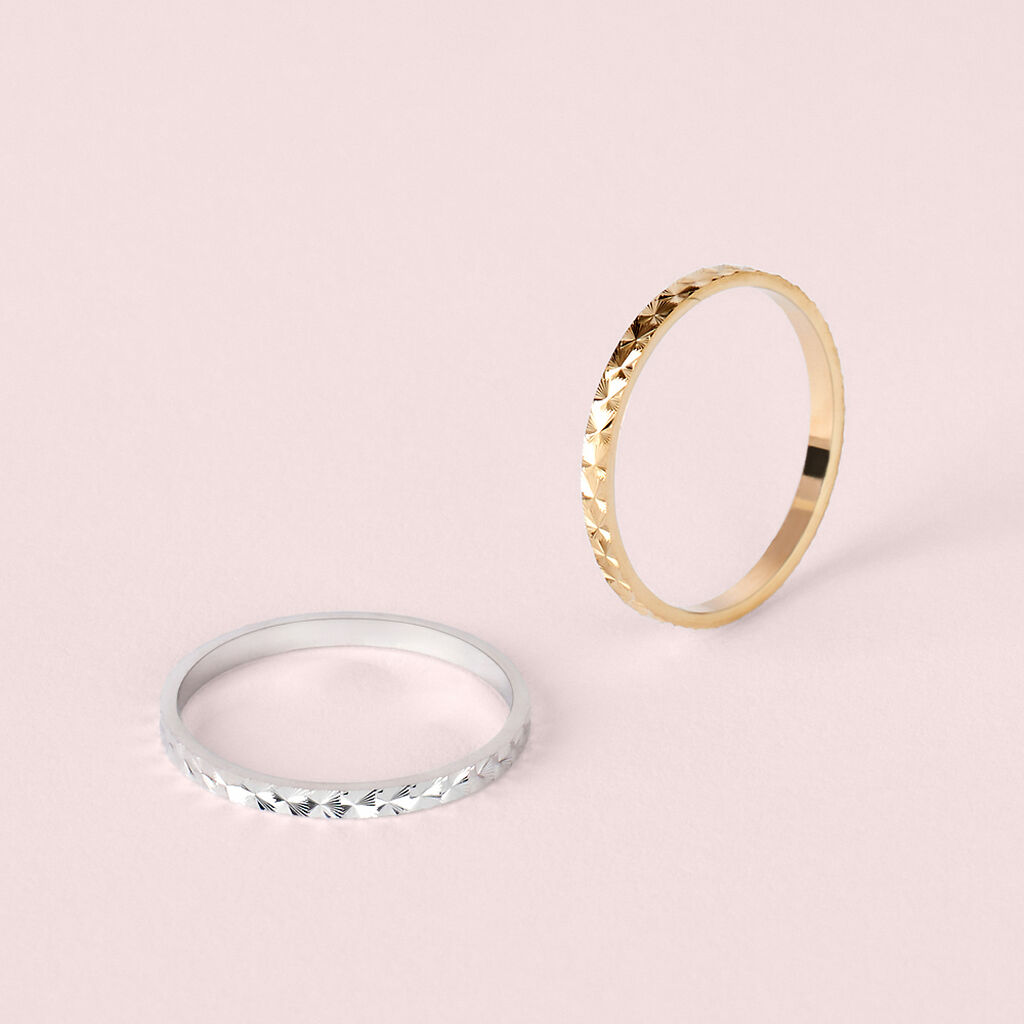 Fede Classica Diamantata 1.8 mm Oro Bianco