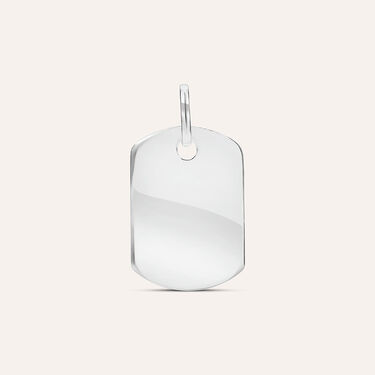 Pendente Gentleman Argento Rodiato