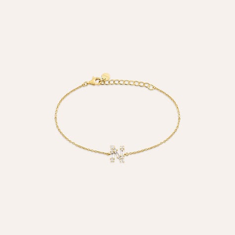 Bracciale Silver Glow Argento Dorato Cubic Zirconia - Bracciali Donna | Stroili