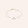 Bracciale Silver Glow Argento Dorato Cubic Zirconia