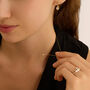 Anello Trilogy Claire Oro Giallo Cubic Zirconia