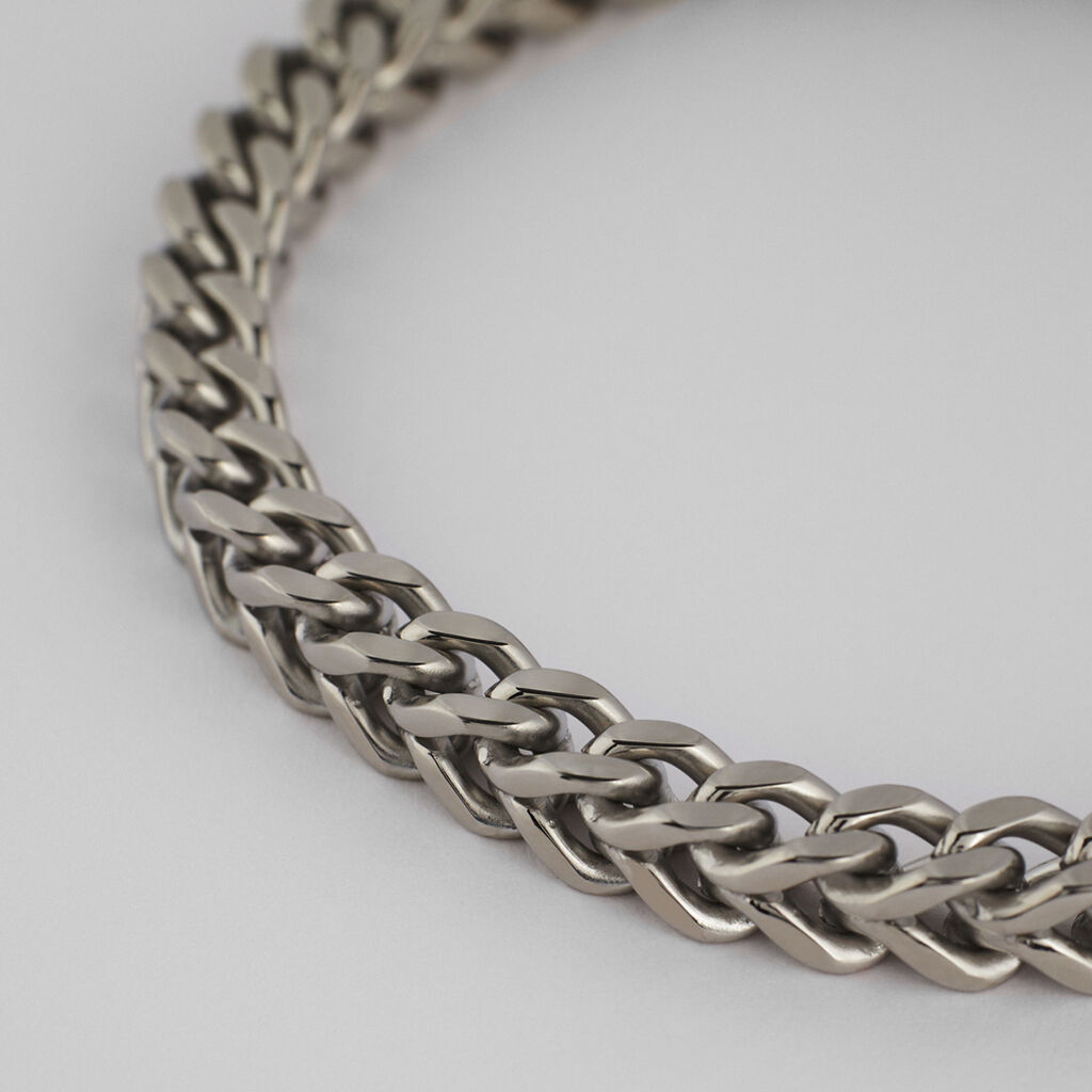 Bracciale Catena Man Code Acciaio - Bracciali Uomo | Stroili