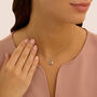 Pendente Love Beats Argento Rodiato