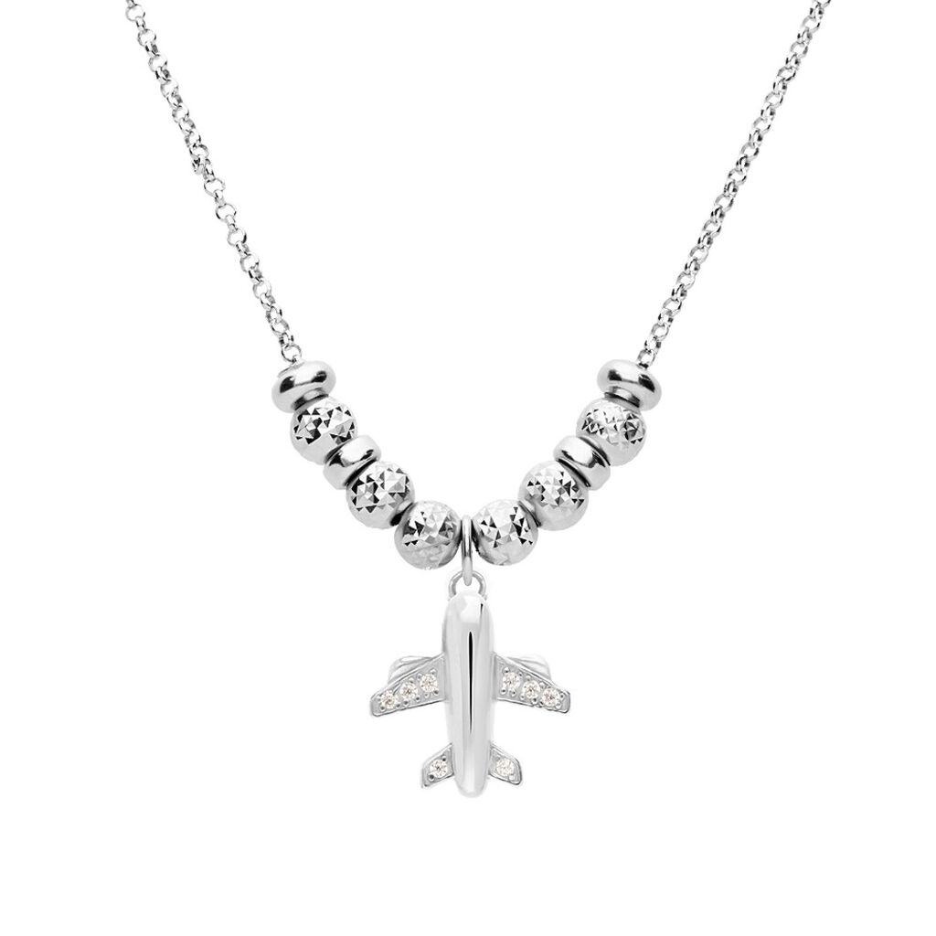 Pendente Love Beats Argento Rodiato Cubic Zirconia - Ciondoli Donna | Stroili