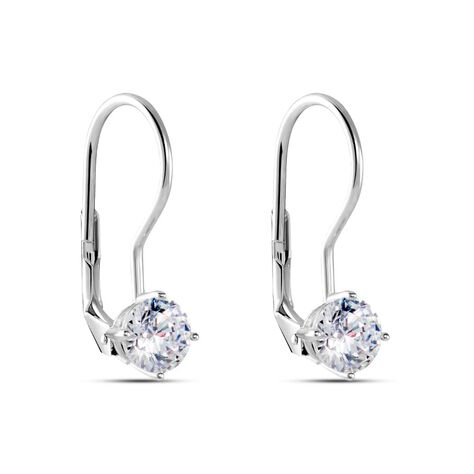 Orecchini Pendenti Punto Luce Silver Elegance Argento Rodiato Cubic Zirconia - Orecchini Pendenti Donna | Stroili