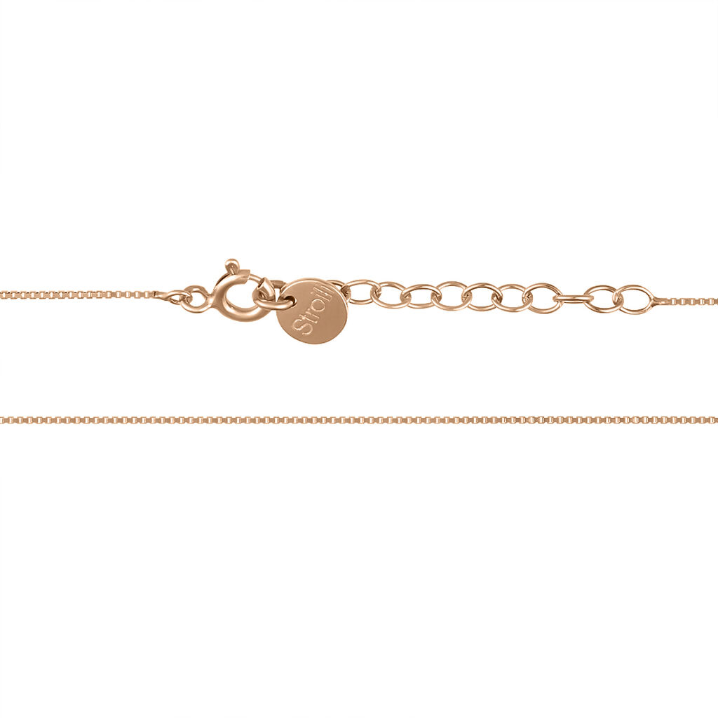 Collezione Knot by :Pendente in oro rosa con diamanti, piccolo
