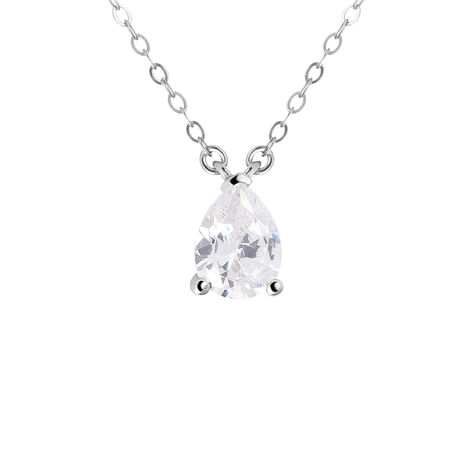 Collana Punto Luce Silver Elegance Argento Rodiato Cubic Zirconia - Collane Punto Luce Donna | Stroili