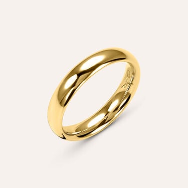 Fede Comoda Leggera 4 mm Oro Giallo