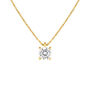 Collana Punto Luce Claire Oro Giallo Cubic Zirconia