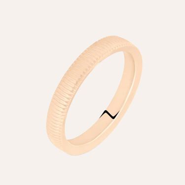 Fede Comoda Leggera Squadrata 3 mm Oro Rosa