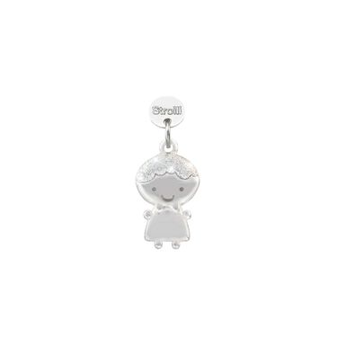 Pendente Love Beats Argento Rodiato