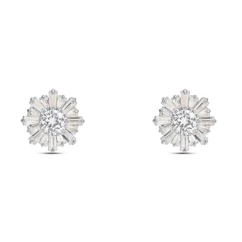 Orecchini Lobo Romantic Shine Metallo Cristallo - Orecchini a Lobo Donna | Stroili