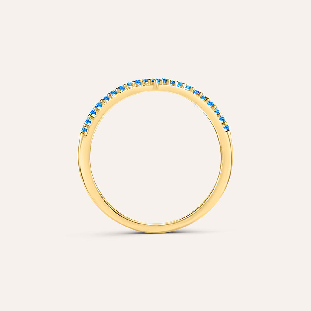 Anello Fantasia Claire Oro Giallo Cubic Zirconia - Anelli con Pietre Donna | Stroili