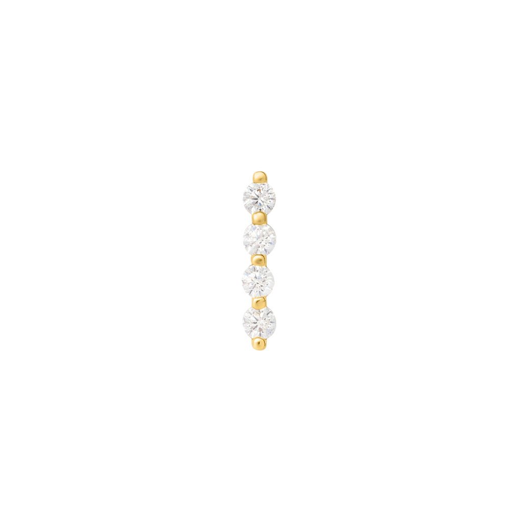 Piercing Orecchio Bon Ton Oro Giallo Cubic Zirconia - Piercing Orecchio Donna | Stroili