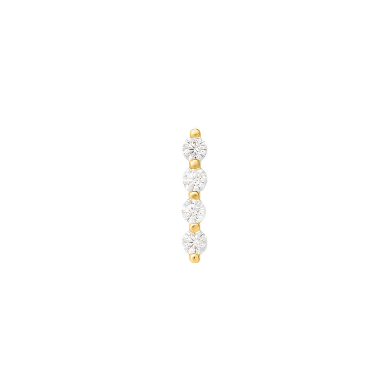 Piercing Orecchio Bon Ton Oro Giallo Cubic Zirconia - Piercing Orecchio Donna | Stroili