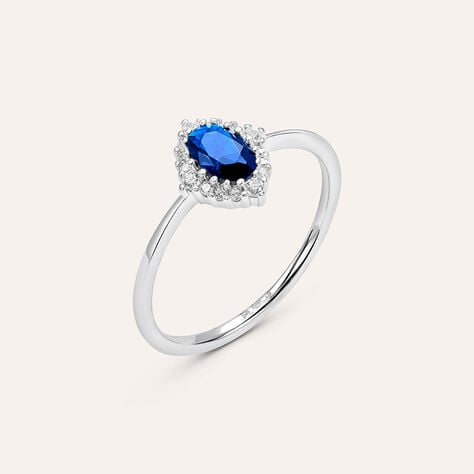 Anello Solitario Silver Elegance Argento Rodiato Cubic Zirconia - Anelli con Pietre Donna | Stroili