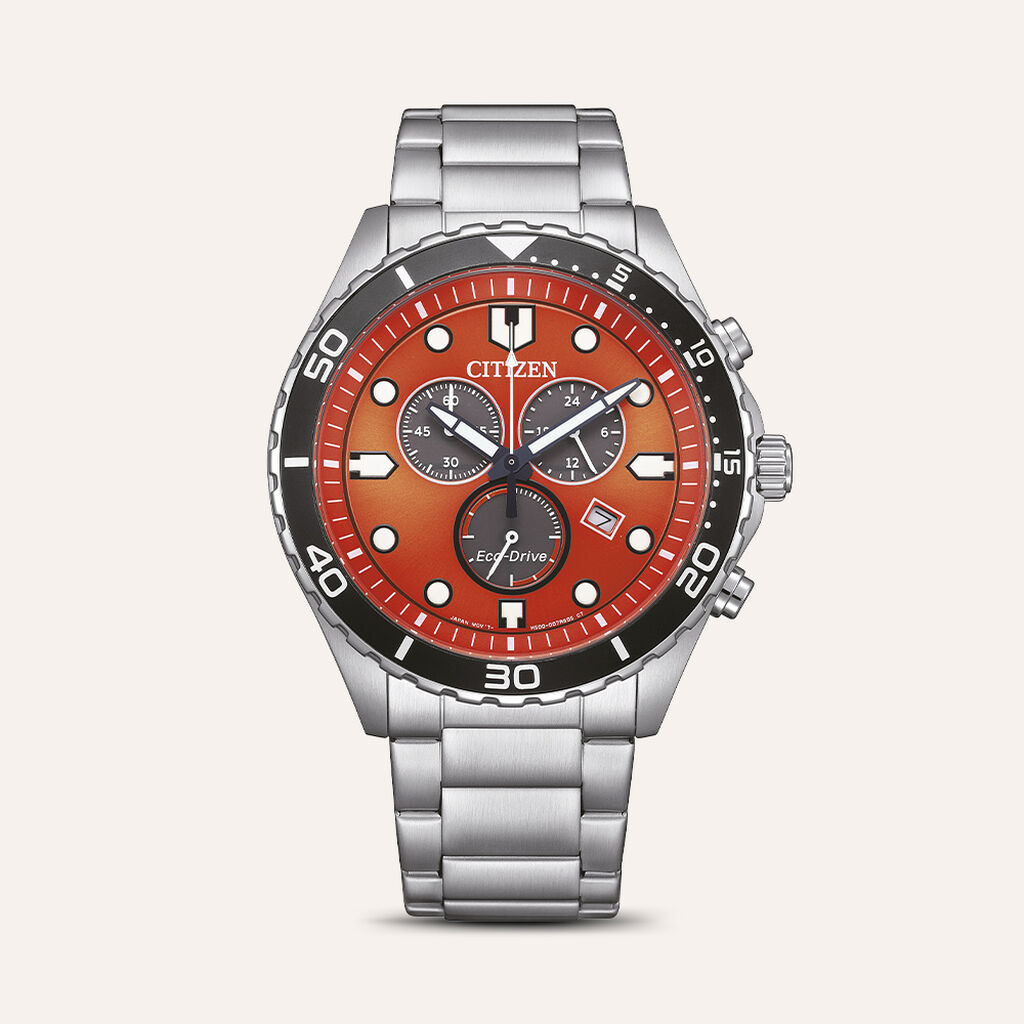 Orologio Eco Drive Citizen Ore Felici At2560-84x