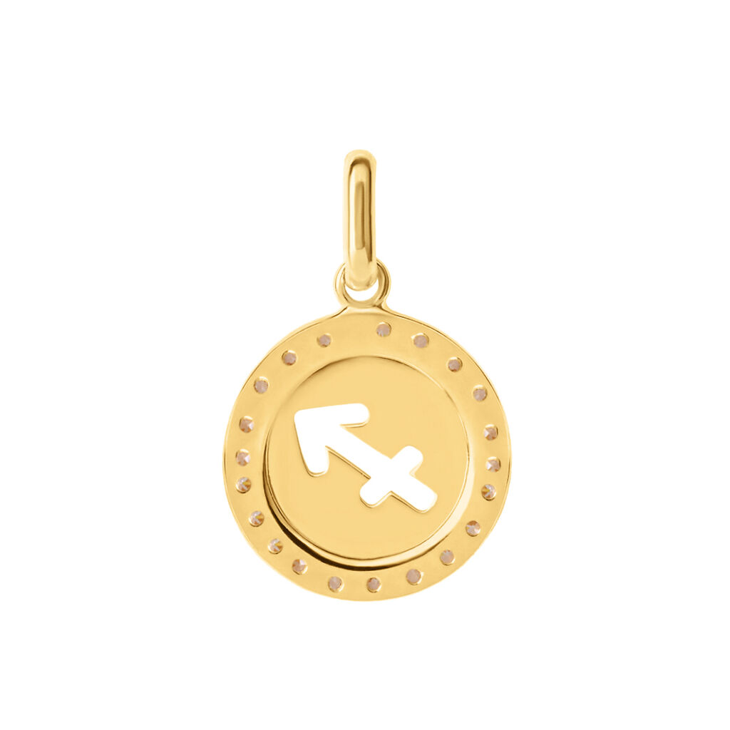 Pendente Poème Oro Giallo Cubic Zirconia - Ciondoli Donna | Stroili