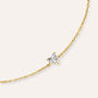 Bracciale Silver Glow Argento Dorato Cubic Zirconia