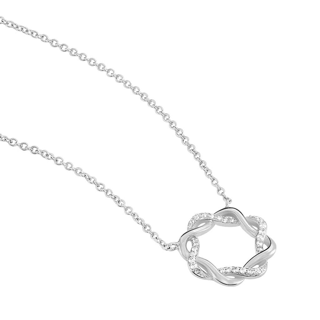 Collana Silver Shine Argento Rodiato Cubic Zirconia - Collane Donna | Stroili