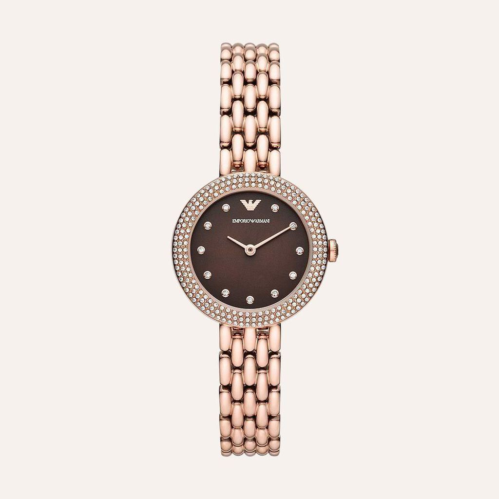 Orologio Uomo Emporio Armani quadrante Marrone AR11418