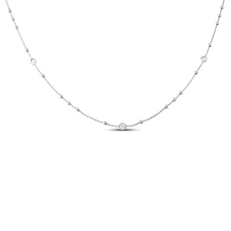 Collana Silver Elegance Argento Rodiato Cubic Zirconia - Collane Donna | Stroili