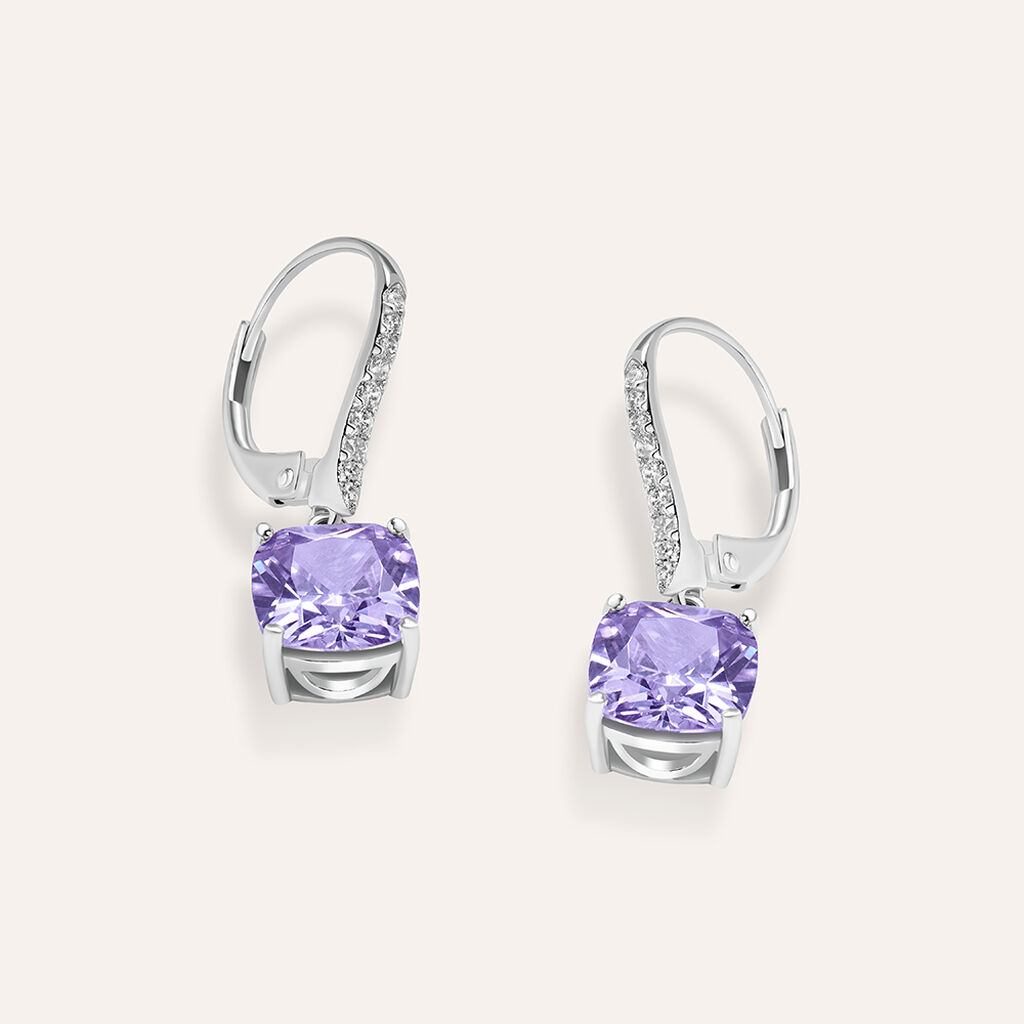 Orecchini Pendenti Silver Rainbow Argento Rodiato Cubic Zirconia - Orecchini Pendenti Donna | Stroili