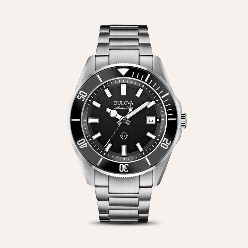 Orologio Al Quarzo Bulova Marine Star 98b203 - Orologi con Datario Uomo | Stroili