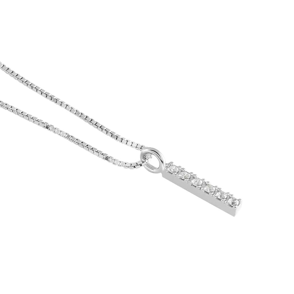 Collana Silver Moments Argento Rodiato Cubic Zirconia - Collane Donna | Stroili