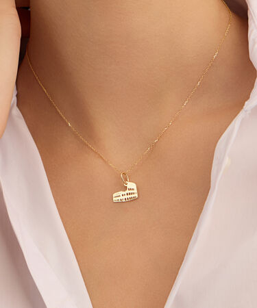 Pendente Po&egrave;me Oro Giallo