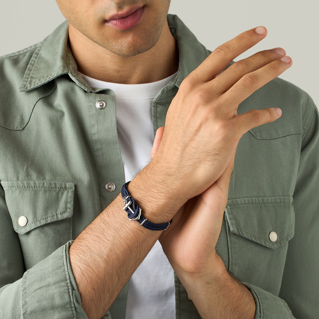 Bracciale Man Code Acciaio - Bracciali Uomo | Stroili