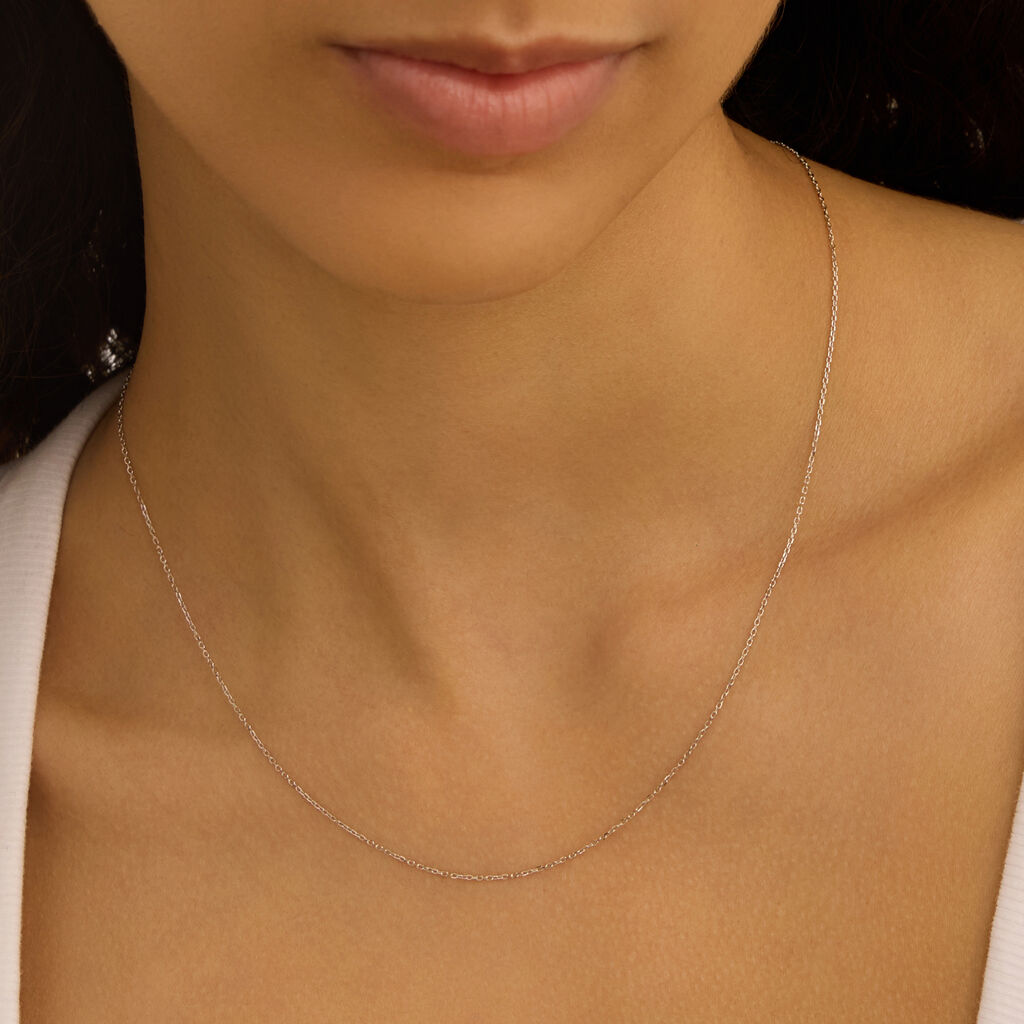 Catenina Gold Essence Oro Bianco - Catenina Donna | Stroili