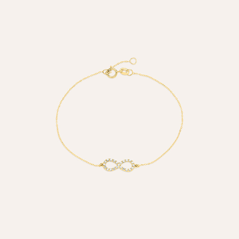 Bracciale Claire Oro Giallo Cubic Zirconia - Bracciali Amicizia Donna | Stroili