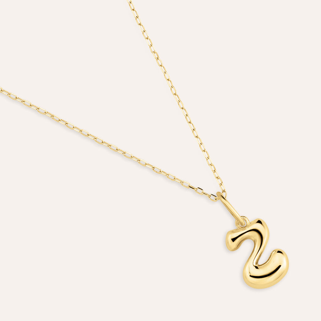 Pendente Love Beats Argento Dorato