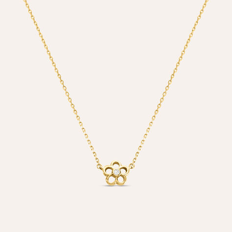 Collana Mon Petit Oro Giallo Diamante - Gioielli Bambino | Stroili