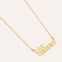 Collana Chiara Gold Names Oro Giallo